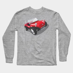 beach buggy in red Long Sleeve T-Shirt